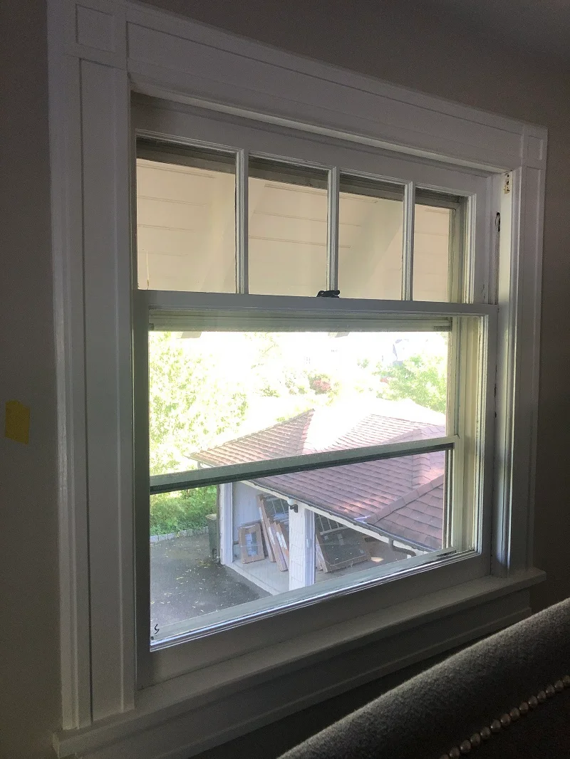 Old double hung windows in New Canaan CT